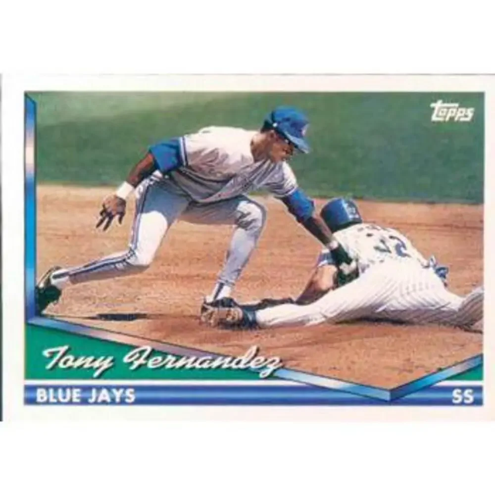 1994 Topps Tony Fernandez # 702 Toronto Blue Jays